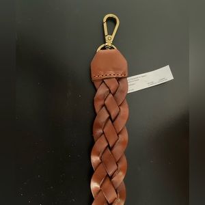 MADEWELL Braided Leather Strap, NWT